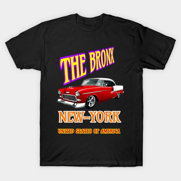 THE BRONX NEW YORK UNITED STATES OF AMERICA T-Shirt by HandMadingGift